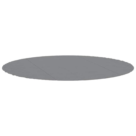 Vidaxx Schwimmbad-Bodenplane ø306 cm Polyester-Geotextil hellgrau