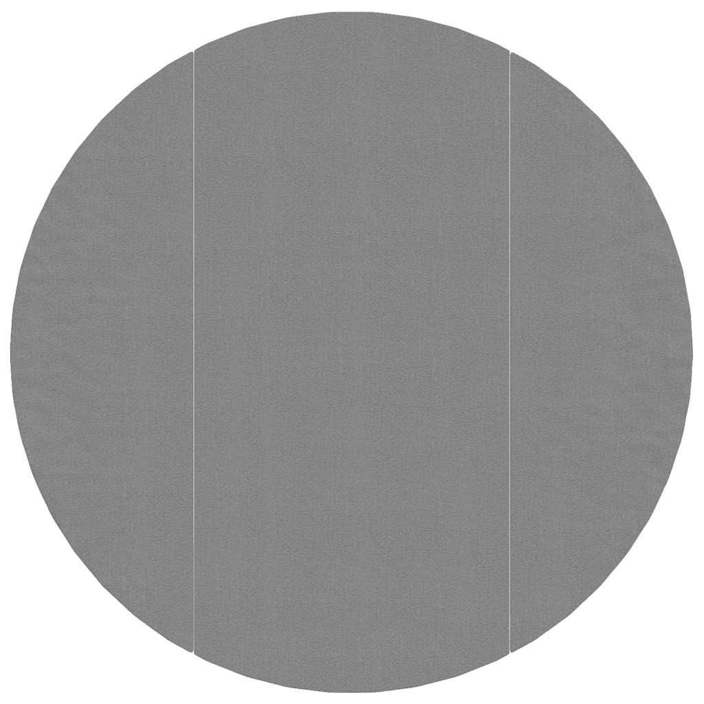 Vidaxx Schwimmbad-Bodenplane ø306 cm Polyester-Geotextil hellgrau