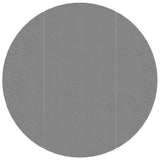 Vidaxx Schwimmbad-Bodenplane ø366 cm Polyester-Geotextil hellgrau