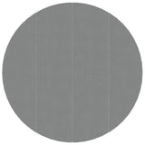 Vidaxx Schwimmbad-Bodenplane ø428 cm Polyester-Geotextil hellgrau