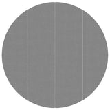 Vidaxx Schwimmbad-Bodenplane ø500 cm Polyester-Geotextil hellgrau