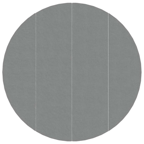 Vidaxx Schwimmbad-Bodenplane ø500 cm Polyester-Geotextil hellgrau