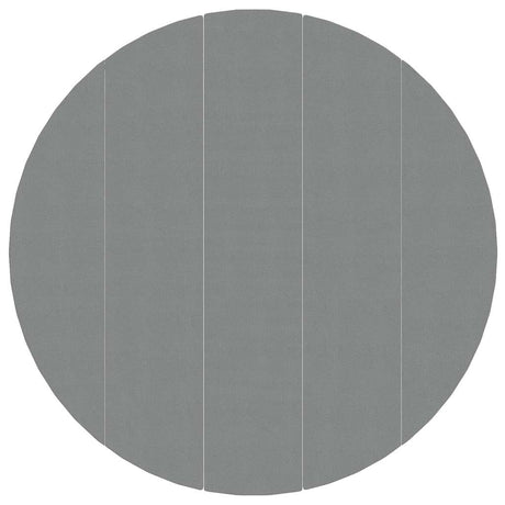 Vidaxx Schwimmbad-Bodenplane ø550 cm Polyester-Geotextil hellgrau