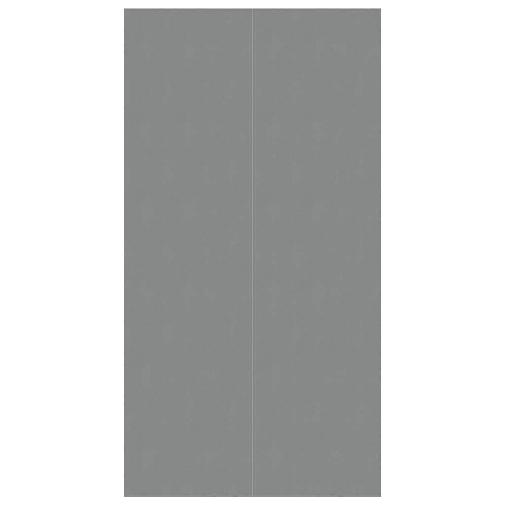 Vidaxx Schwimmbad-Bodenplane 420 x 220 cm, Polyester-Geotextil, hellgrau