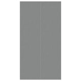 Vidaxx Schwimmbad-Bodenplane 420 x 220 cm, Polyester-Geotextil, hellgrau