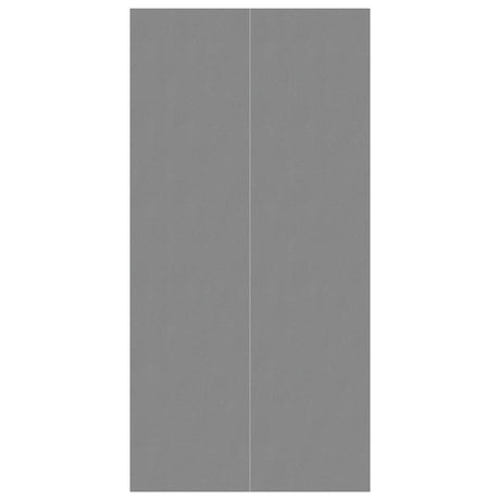 Vidaxx Schwimmbad-Bodenplane 500 x 250 cm, Polyester-Geotextil, hellgrau
