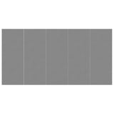 Vidaxx Schwimmbad-Bodenplane 550 x 280 cm, Polyester-Geotextil, hellgrau