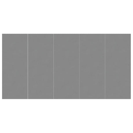 Vidaxx Schwimmbad-Bodenplane 550 x 280 cm, Polyester-Geotextil, hellgrau