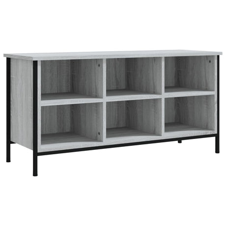 Vidaxx Schuhschrank 100x35x50 cm, Holzwerkstoff, Farbe Sonoma-Eiche grau