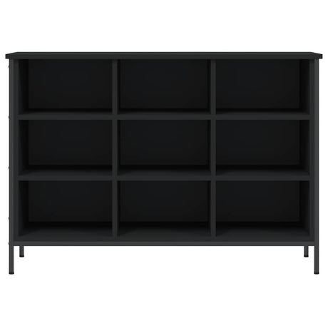 Vidaxx Schuhschrank 100x35x70 cm lackiertes Holz schwarz
