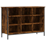 Vidaxx Schuhschrank 100x35x70 cm verarbeitetes Holz, geräucherte Eiche