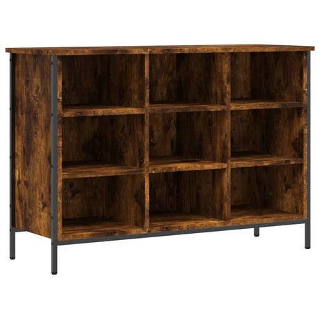 Vidaxx Schuhschrank 100x35x70 cm verarbeitetes Holz, geräucherte Eiche