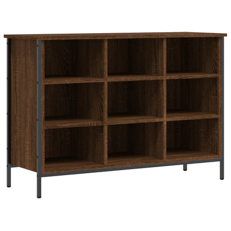 Vidaxx Schuhschrank 100 x 35 x 70 cm, fertige Holzfarbe, braune Eiche