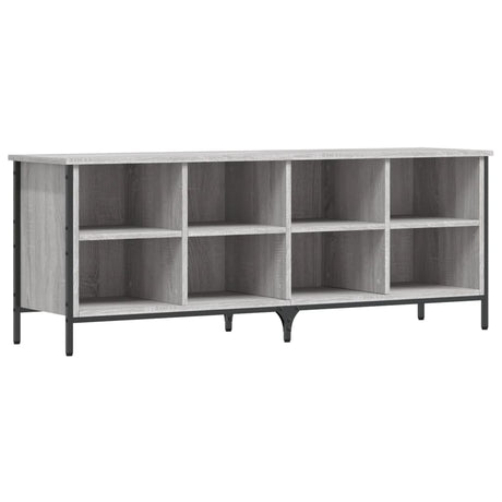 Vidaxx Schuhschrank 131x35x50 cm, Holzwerkstoff, Farbe Sonoma-Eiche grau