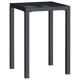 Vidaxl tuintafel 50x50x72 cm staal antracietkleurig