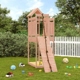 VidaXL Spielhaus mit Kletterwand aus massivem Douglasienholz