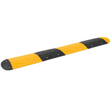 VidaXL Geschwindigkeitsschwelle 226x32,5x4 cm Gummi gelb und schwarz