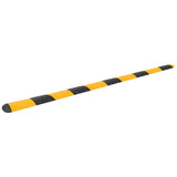 VidaXL Geschwindigkeitsschwelle 517x32,5x4 cm Gummi gelb und schwarz