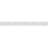 VidaXL Maschendrahtzaun 1,6 x 25 m, verzinkter Stahl, Farbe Anthrazit