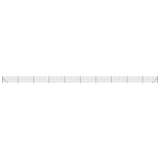 VidaXL Maschendrahtzaun mit Flansch 1,1x25 m Anthrazit