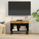 Vidaxl tv-meubel 60x33x43,5 cm massief mangohout