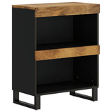 Vidaxl bijzetkast 60x33x75 cm massief mangohout