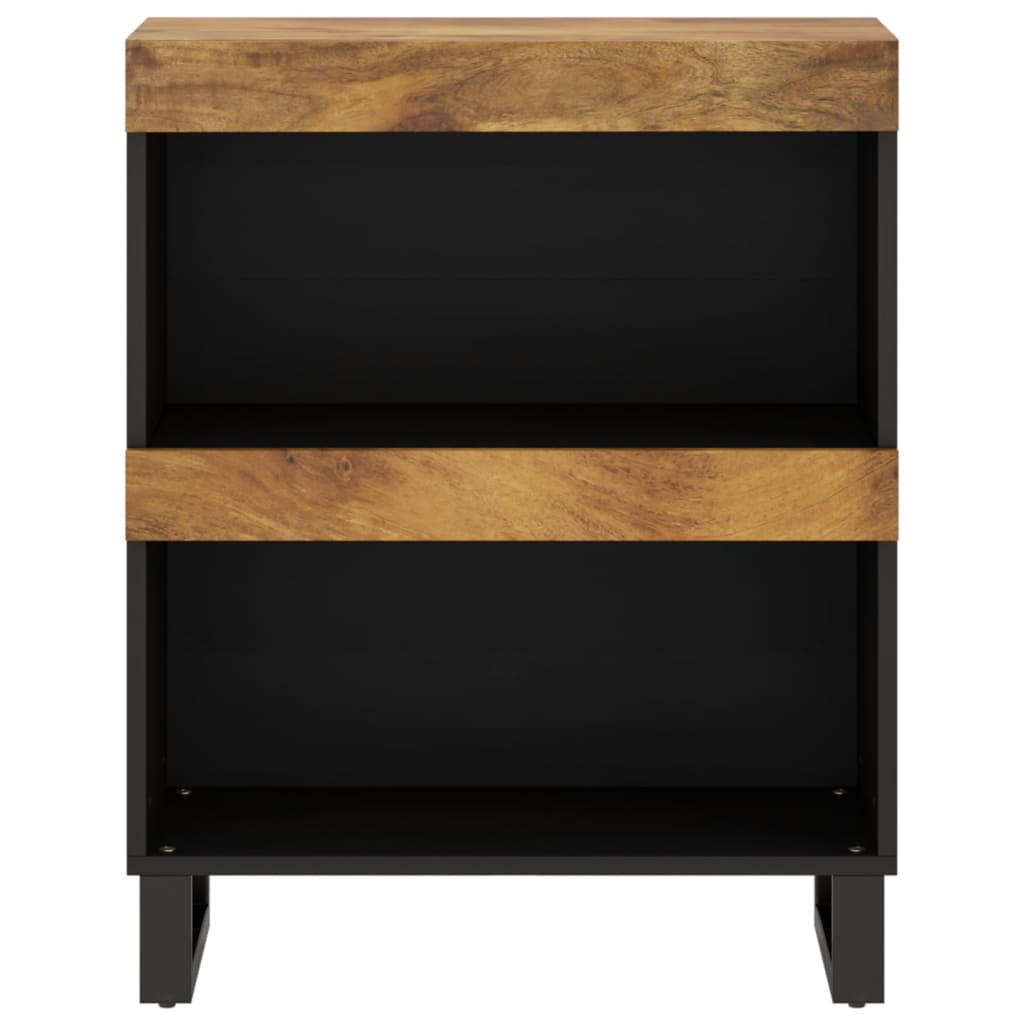 Vidaxl bijzetkast 60x33x75 cm massief mangohout