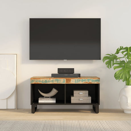 Vidaxl tv-meubel 85x33x43,5 cm massief gerecycled hout