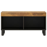 Vidaxl tv-meubel 85x33x43,5 cm massief mangohout