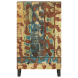 Vidaxl hoge kast met lade 60x33x100 cm gerecycled hout en ijzer