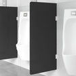 Vidaxx Urinal Wandmontage 90x40 cm Hartglas schwarz