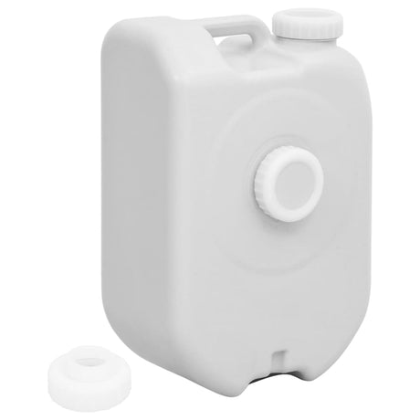Vidaxl Wassertank tragbar mit Adapter 24 l Grau