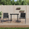 Vidaxl tuinstoelen 2 st met kussens 56x59x84 cm poly rattan zwart