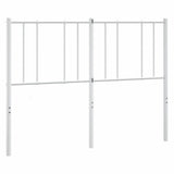 Vidaxl vervangend hoofdbord metaal wit 120 cm