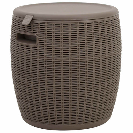 Vidaxl tuinbox 4-in-1 polypropeen lichtbruin