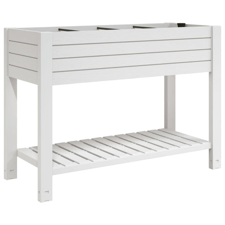 Vidaxx Pflanzgefäß erhöht 110x45x79 cm Polypropylen weiß