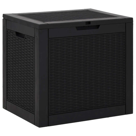 Vidaxl tuinbox 55,5x43x53 cm polypropeen zwart
