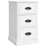 Vidaxl nachtkastje 39x39x67 cm bewerkt hout wit
