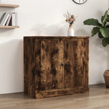 Vidaxl dressoir 70x35,5x67,5 cm bewerkt hout gerookt eikenkleurig