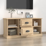 Vidaxl tv-meubel 99,5x35,5x48 cm bewerkt hout sonoma eikenkleurig