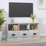 Vidaxl tv-meubel 100x35x50 cm bewerkt hout betongrijs