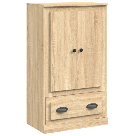 Vidaxl hoge kast 60x35,5x103,5 cm bewerkt hout sonoma eikenkleurig