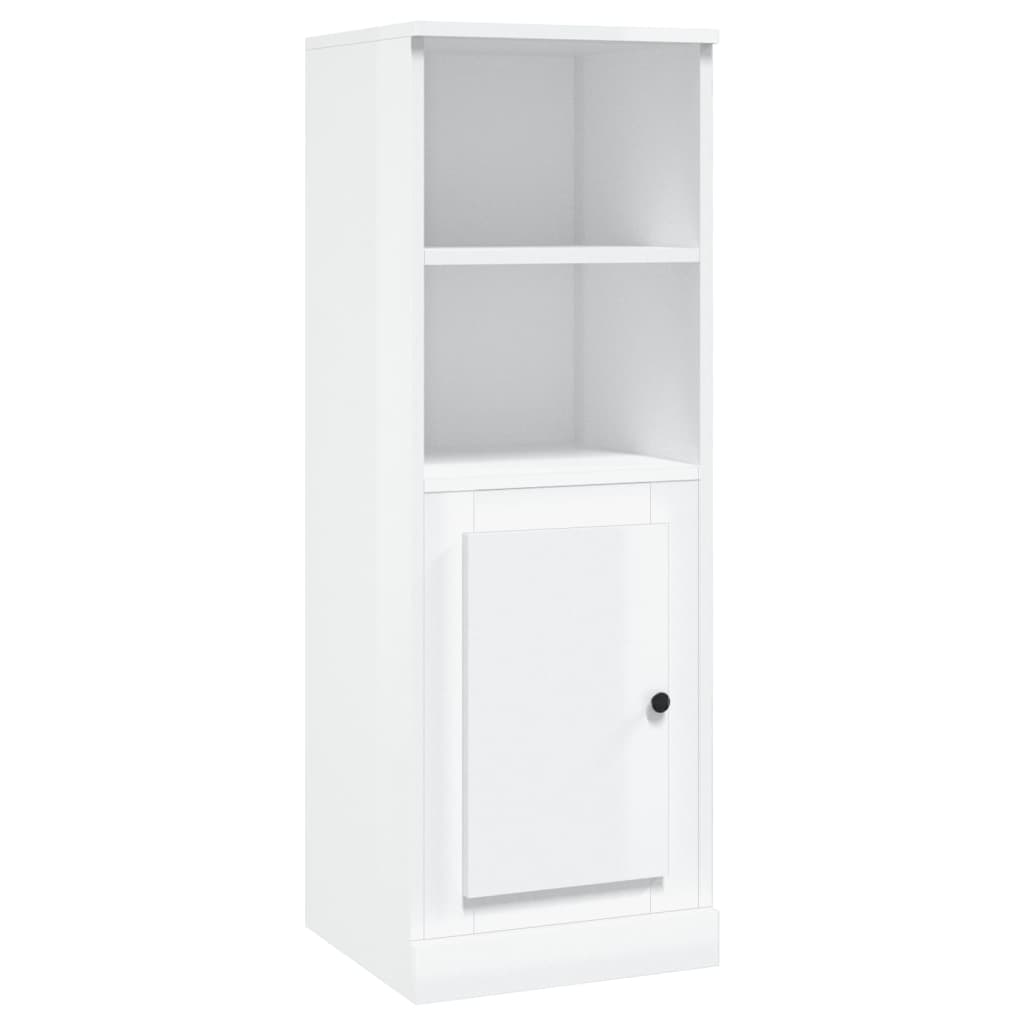 Vidaxl hoge kast 36x35,5x103,5 cm bewerkt hout hoogglans wit