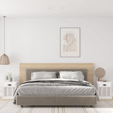 Vidaxl nachtkastjes 2 st 43x36x50 cm hoogglans wit