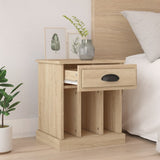 Vidaxl nachtkastjes 2 st 43x36x50 cm sonoma eikenkleurig