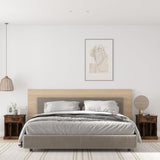 Vidaxl nachtkastjes 2 st 43x36x50 cm gerookt eikenkleurig