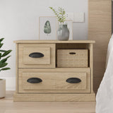 Vidaxl nachtkastje 60x39x45 cm sonoma eikenkleurig