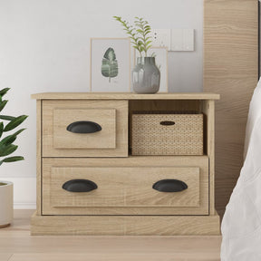 Vidaxl nachtkastje 60x39x45 cm sonoma eikenkleurig