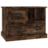 Vidaxl nachtkastje 60x39x45 cm gerookt eikenkleurig