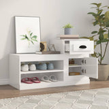 Vidaxx Schuhschrank 100x42x60 cm lackiertes Holz Hochglanz weiß